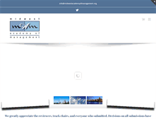 Tablet Screenshot of midwestacademyofmanagement.org